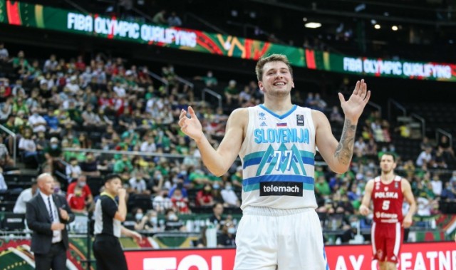 斯洛文尼亚男篮罚球46中38东契奇20中19，法国队29罚25中表现稳健